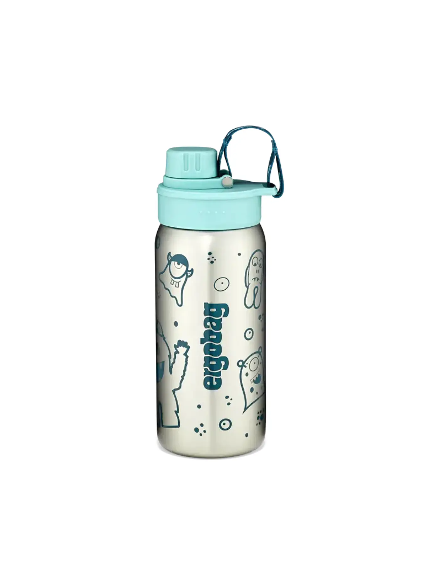 ERGOBAG | Edelstahl Trinkflasche Petrol | 